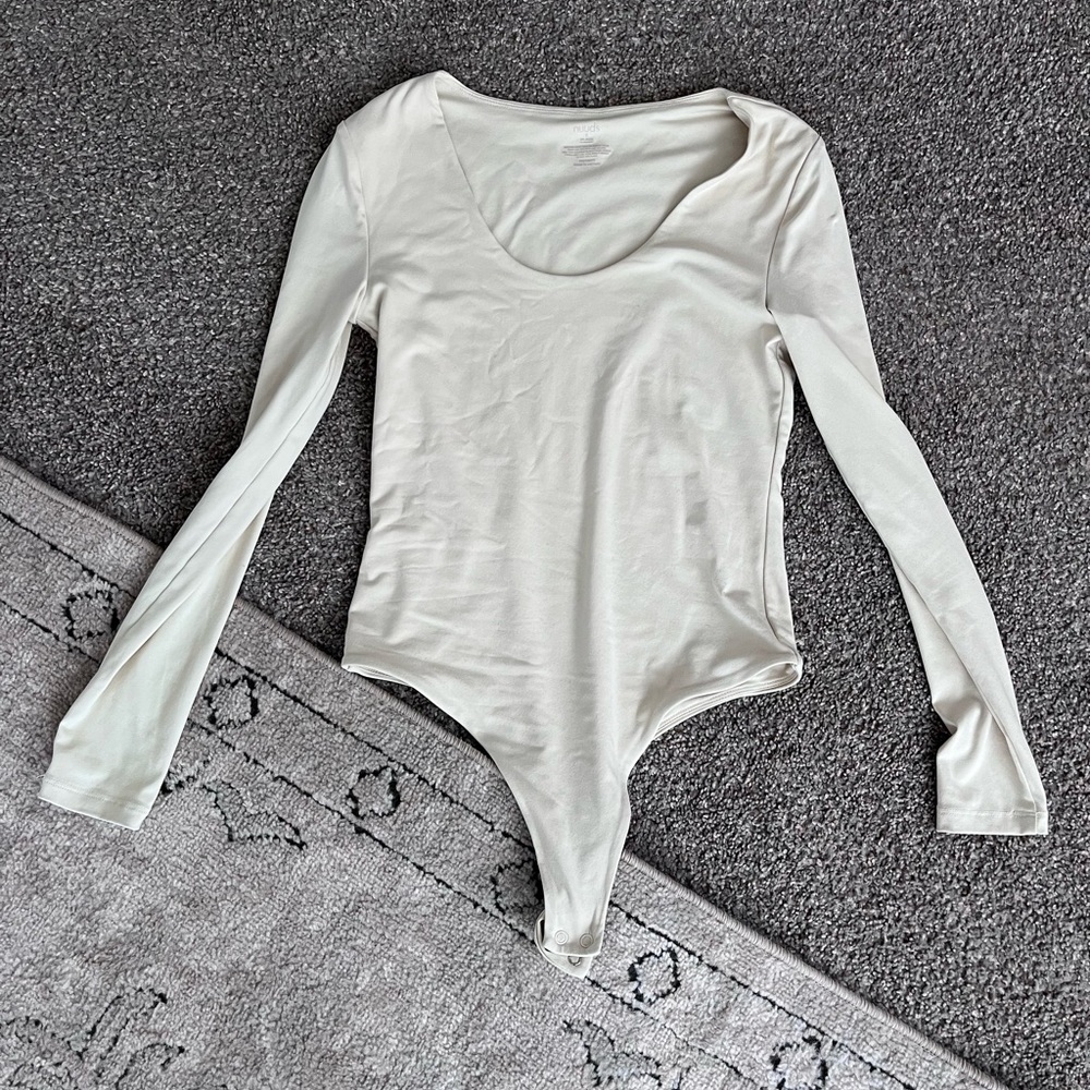 NUUDS BONE COLORED BODYSUIT!! Sold out online